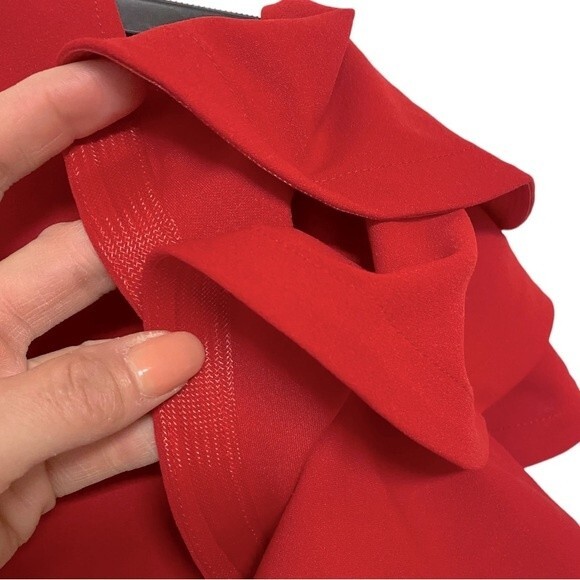 Bella Barnett Flared Sleeve Cut-Off Dress - Picture 8 of 9